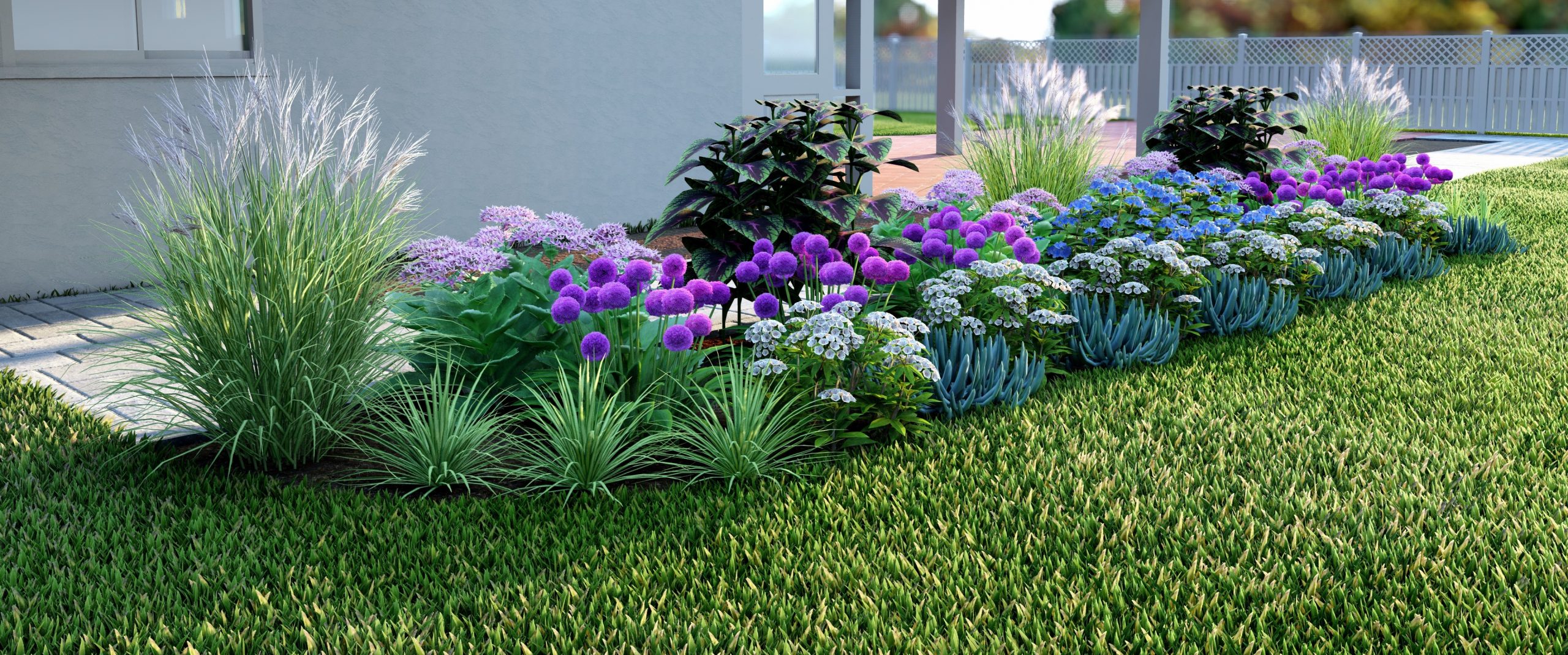 Breezy Lavender Blues