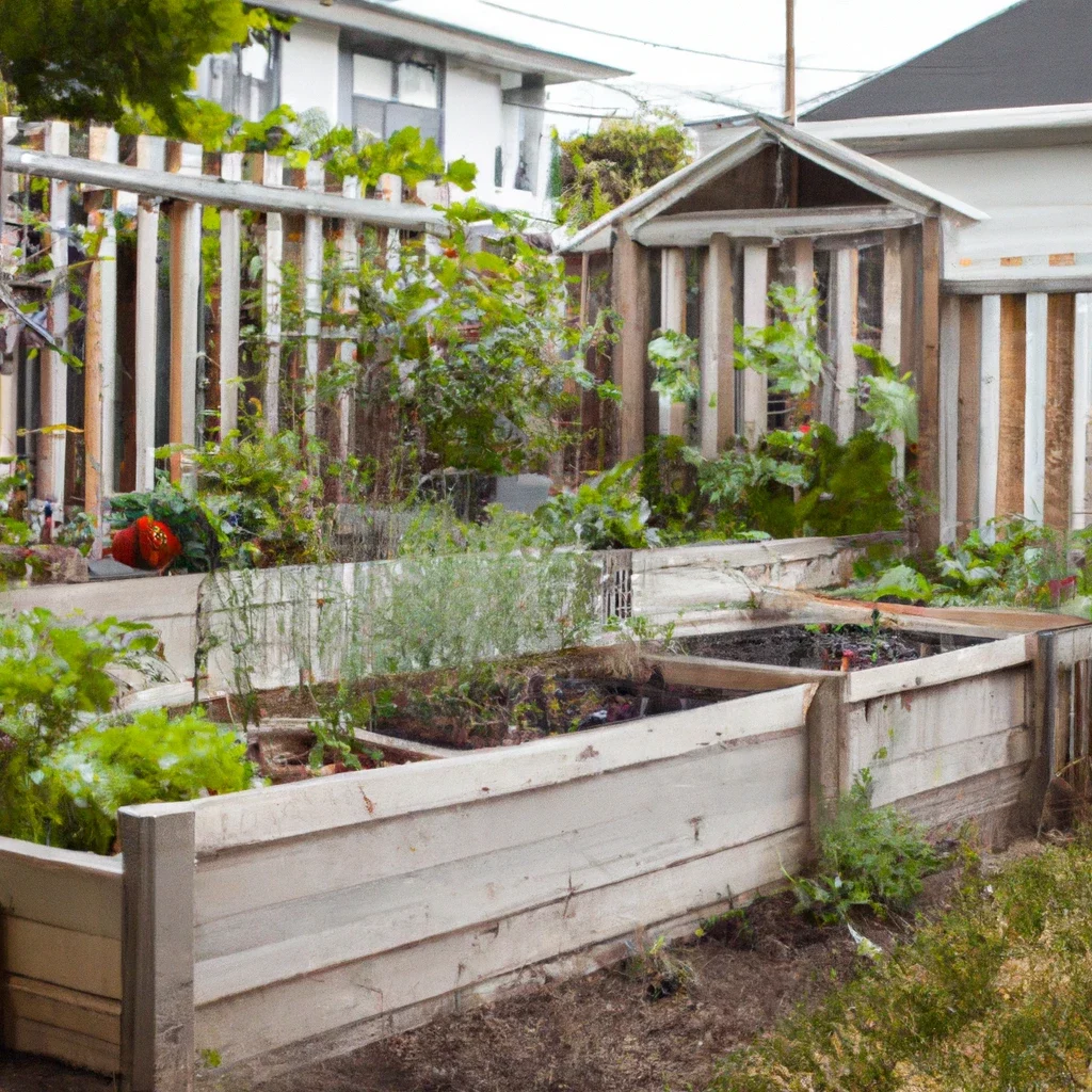 raised bed vegetable garden