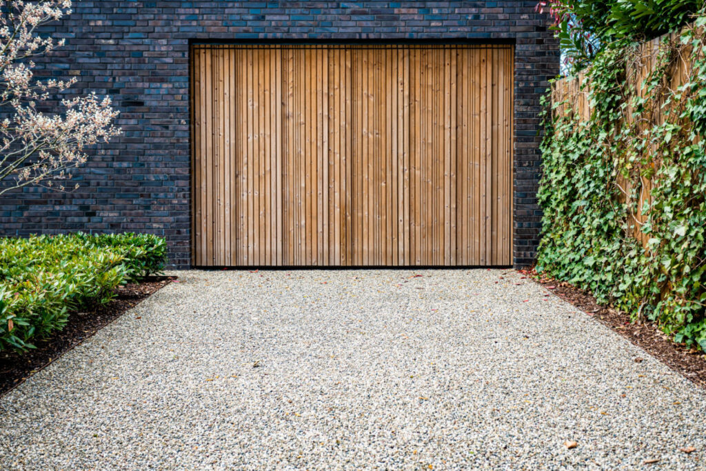 Minimalist Driveway Landscaping